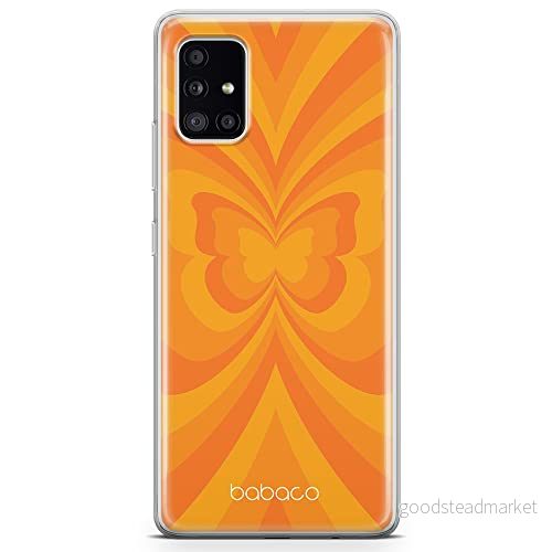 ERT GROUP mobiltelefonfodral för Samsung A51 originalt och officiellt licensierat Babaco mönster Butterflies 001 optimalt anpassad till formen på mobiltelefonen, fodral tillverkad av TPU plast 5904805720956
