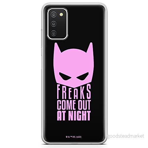 ERT GROUP mobiltelefonfodral för Samsung A03S originalt och officiellt licensierat DC mönster Batman 052 optimalt anpassad till formen på mobiltelefonen, fodral tillverkad av TPU plast 5905131546654