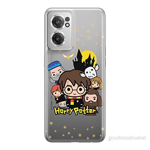 ERT GROUP mobiltelefonfodral för Oneplus NORD CE 2 originalt och officiellt licensierat Harry Potter mönster 100 optimalt anpassad till formen på mobiltelefonen, gedeeltelijk transparant 5905511295554