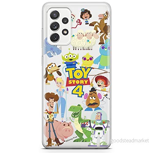 ERT GROUP mobiltelefonfodral för Samsung A73 5G originalt och officiellt licensierat Disney mönster Toy Story 003 optimalt anpassad till formen på mobiltelefonen, gedeeltelijk transparant 5904805521294