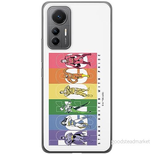 ERT GROUP mobiltelefonfodral för Xiaomi 12 LITE originalt och officiellt licensierat DC mönster Justice League 008 optimalt anpassad till formen på mobiltelefonen, fodral tillverkad av TPU plast 5905511999612