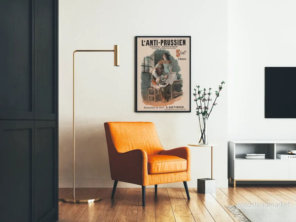 Vintageposter Journal Patriotisk L'Anti-Prussien - Bild 2