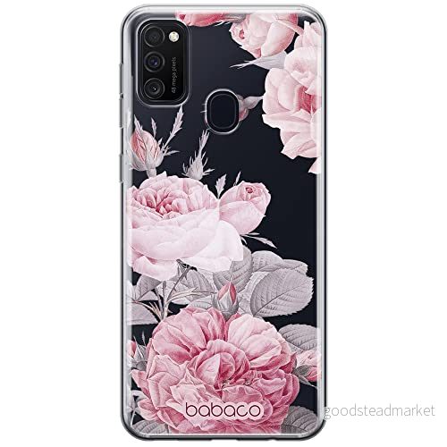 ERT GROUP mobiltelefonfodral för Samsung M21 / M30S originalt och officiellt licensierat Babaco mönster Flowers 050 optimalt anpassad till formen på mobiltelefonen, gedeeltelijk transparant 5905131348173