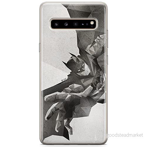 ERT GROUP Mobiltelefonskal för Samsung S10 5G original och officiellt licenserat DC mönster Batman 016 anpassad till mobiltelefonens form, TPU fodral 5904805501432