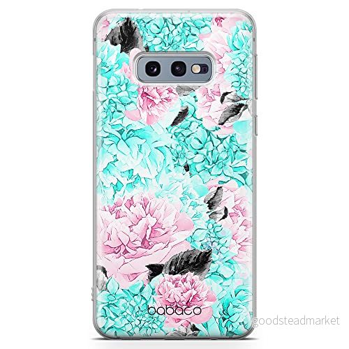 ERT GROUP mobiltelefonfodral för Samsung S10e originalt och officiellt licensierat Babaco mönster Flowers 003 optimalt anpassad till formen på mobiltelefonen, fodral tillverkad av TPU plast 5904805378577