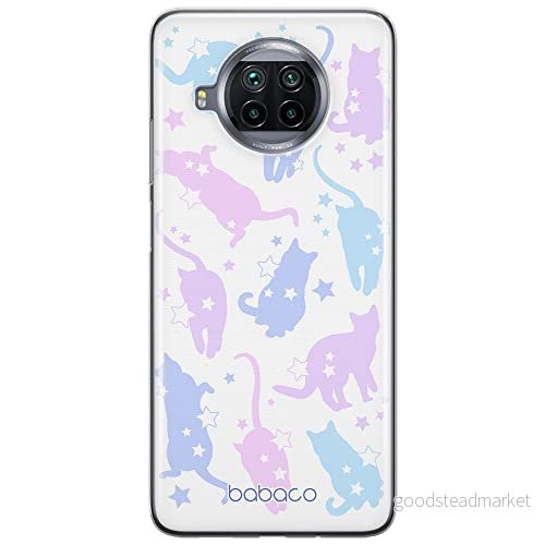 ERT GROUP mobiltelefonfodral för Xiaomi MI 10T LITE/REDMI NOTE 9 PRO 5G originalt och officiellt licensierat Babaco mönster Cats 016, fodral tillverkad av TPU plast 5905131099631