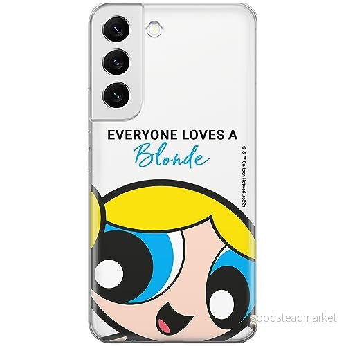 ERT GROUP mobiltelefonfodral för Samsung S22 PLUS originalt och officiellt licensierat The Powerpuff Girls mönster 012, gedeeltelijk transparant 5905511961770