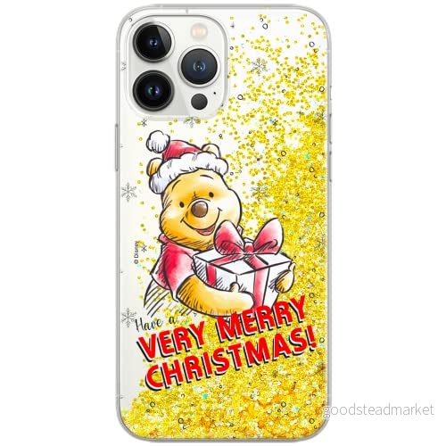 ERT GROUP mobiltelefonfodral för Apple Iphone 6/6S originalt och officiellt licensierat Disney mönster Winnie the Pooh and friends 024, med glitter overflow effekt 5903537384498