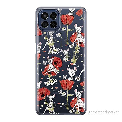 ERT GROUP mobiltelefonfodral för Samsung M33 5G originalt och officiellt licensierat Disney mönster Bambi 001 optimalt anpassad till formen på mobiltelefonen, gedeeltelijk transparant 5905511346638