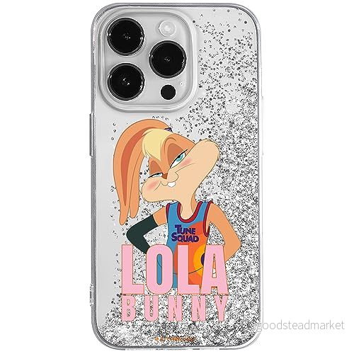 ERT GROUP mobiltelefonfodral för Apple Iphone 14 PRO MAX originalt och officiellt licensierat Looney Tunes mönster Space Jam 021 anpassad till formen på mobiltelefonen, med glitter overflow effekt 5905511593407