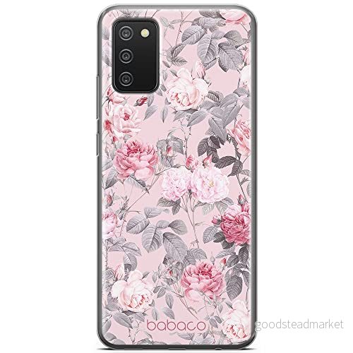 ERT GROUP mobiltelefonfodral för Samsung A02S originalt och officiellt licensierat Babaco mönster Flowers 054 optimalt anpassad till formen på mobiltelefonen, fodral tillverkad av TPU plast 5905131352576