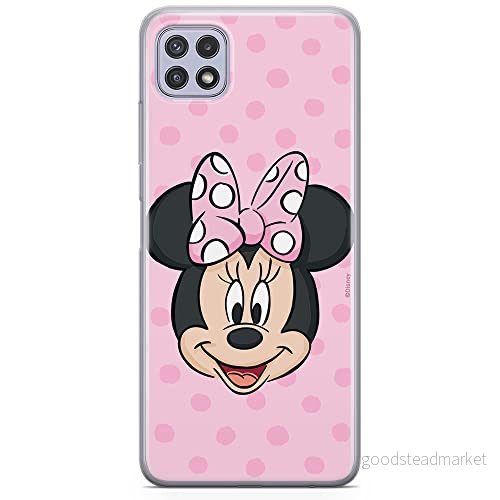 ERT GROUP mobiltelefonfodral för Samsung A22 5G originalt och officiellt licensierat Disney mönster Minnie 057 optimalt anpassad till formen på mobiltelefonen, fodral tillverkad av TPU plast 5903932803518