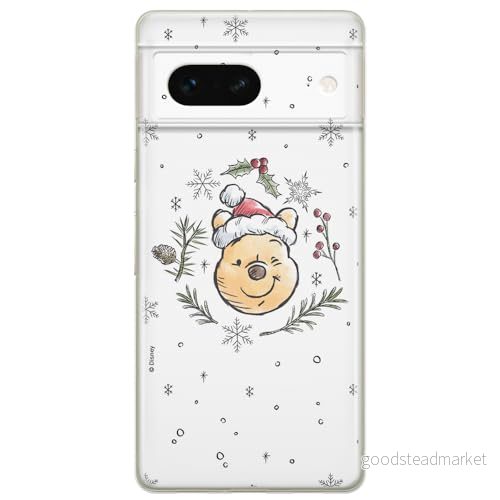 ERT GROUP mobiltelefonfodral för Google PIXEL 7 originalt och officiellt licensierat Disney mönster Winnie the Pooh & Friends 025 anpassad till formen på mobiltelefonen, fodral tillverkad av TPU plast 5905795139858