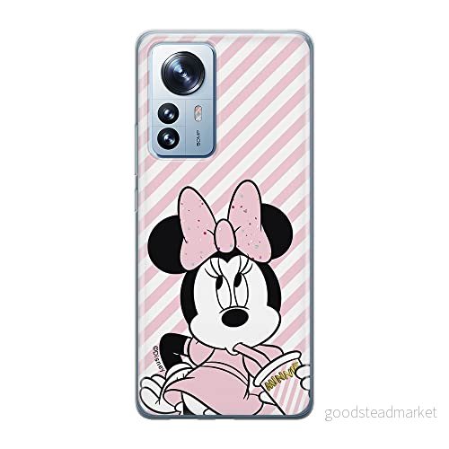 ERT GROUP mobiltelefonfodral för Xiaomi 12 PRO originalt och officiellt licensierat Disney mönster Minnie 017 optimalt anpassad till formen på mobiltelefonen, fodral tillverkad av TPU plast 5905511522025