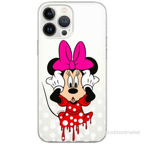 ERT GROUP mobiltelefonfodral för Xiaomi REDMI NOTE 9 PRO/ 9S originalt och officiellt licensierat Disney mönster Minnie 016 optimalt anpassad till formen på mobiltelefonen, gedeeltelijk transparant 5903932313758