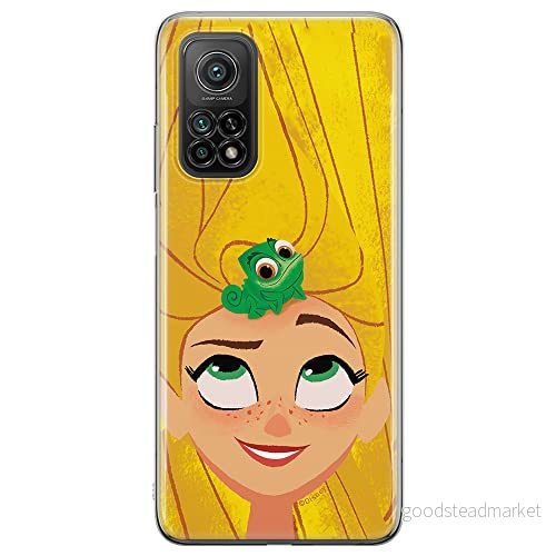 ERT GROUP mobiltelefonfodral för Xiaomi MI 10T 5G / PRO originalt och officiellt licensierat Disney mönster Rapunzel and Pascal 001, fodral tillverkad av TPU plast 5903040340998