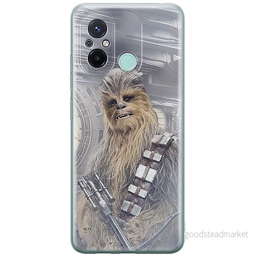 ERT GROUP mobiltelefonfodral för Xiaomi REDMI 12C/ 11A originalt och officiellt licensierat Star Wars mönster Chewbacca 002 anpassad till formen på mobiltelefonen, fodral tillverkad av TPU plast 5905511854928
