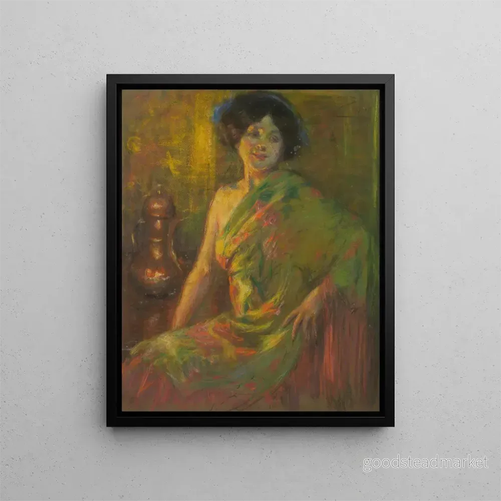 Målning Sevilla i Montmartre – Alice Pike Barney | Konsttryck