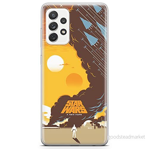 ERT GROUP mobiltelefonfodral för Samsung A72 5G originalt och officiellt licensierat Star Wars mönster 027 optimalt anpassad till formen på mobiltelefonen, fodral tillverkad av TPU plast 5903040080139