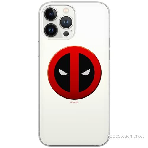 ERT GROUP mobiltelefonfodral för Xiaomi MI NOTE 10 / PRO originalt och officiellt licensierat Marvel mönster Deadpool 003 anpassad till formen på mobiltelefonen, gedeeltelijk transparant 5904805579844