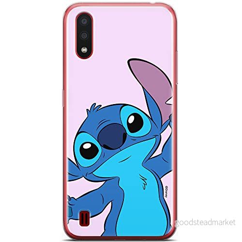 ERT GROUP mobiltelefonfodral för Samsung A01 originalt och officiellt licensierat Disney mönster Stitch 018 optimalt anpassad till formen på mobiltelefonen, fodral tillverkad av TPU plast 5905131225962