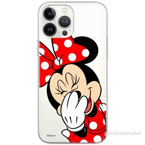 ERT GROUP mobiltelefonfodral för Apple Iphone 6 PLUS originalt och officiellt licensierat Disney mönster Minnie 006 Vit optimalt anpassad till formen på mobiltelefonen, gedeeltelijk transparant 5902980571080