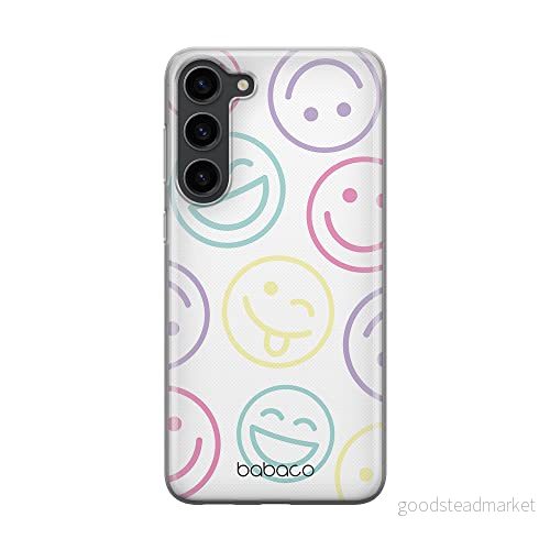 ERT GROUP mobiltelefonfodral för Samsung S23 originalt och officiellt licensierat Babaco mönster Positive vibes 002 optimalt anpassad till formen på mobiltelefonen, gedeeltelijk transparant 5905511426248