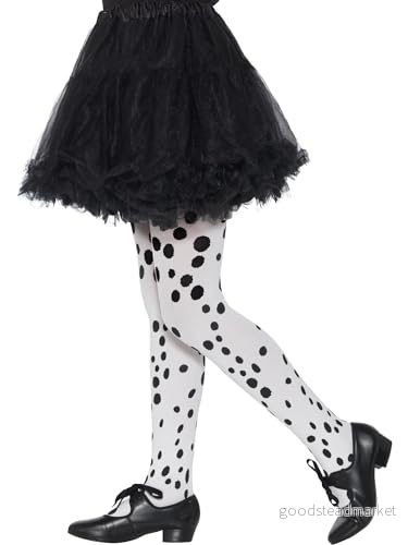 Dalmatian Tights, Childs, Black & White, Age 6 12 5060555555252