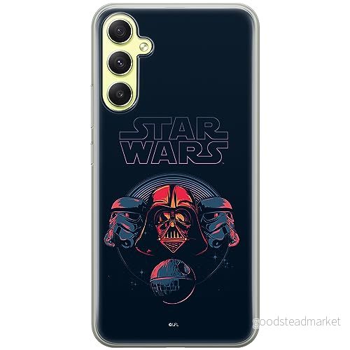 ERT GROUP mobiltelefonfodral för Samsung A34 5G originalt och officiellt licensierat Star Wars mönster 036 optimalt anpassad till formen på mobiltelefonen, fodral tillverkad av TPU plast 5905511780234
