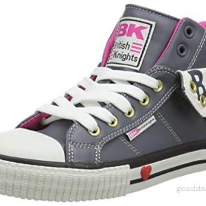 British Knights Roco sneakers för flickor, Dk Grey Fuchsia, 38 EU 8720134124992