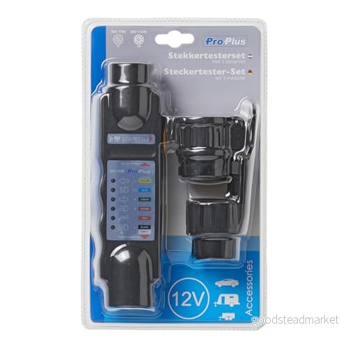 ProPlus 343524 pluggtestset med 2 adaptrar 8718546652097