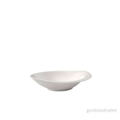 Villeroy und Boch New Cottage Special Serve Salad djup skål, premium porslin, 21 x 18 cm, vit 4003683459253
