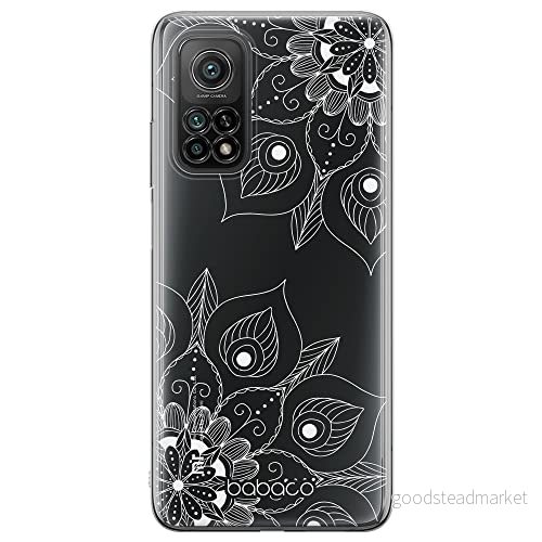 ERT GROUP mobiltelefonfodral för Huawei P20 originalt och officiellt licensierat Babaco mönster Mandalas 003 Vit optimalt anpassad till formen på mobiltelefonen, gedeeltelijk transparant 5904805825552