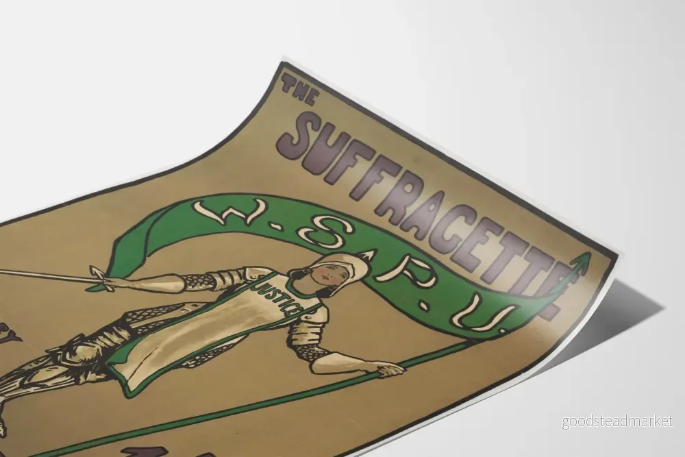 Historisk poster The Suffragette - Engagerad väggkonst - Bild 3