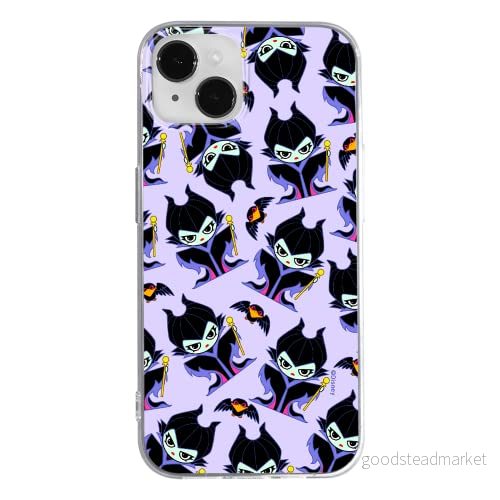 ERT GROUP mobiltelefonfodral för Iphone 13 originalt och officiellt licensierat Disney mönster Maleficent 004 optimalt anpassad till formen på mobiltelefonen, fodral tillverkad av TPU plast 5905131487407