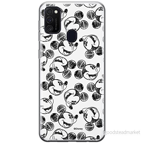 ERT GROUP mobiltelefonfodral för Samsung M21 originalt och officiellt licensierat Disney mönster Mickey 025 optimalt anpassad till formen på mobiltelefonen, fodral tillverkad av TPU plast 5903537834207