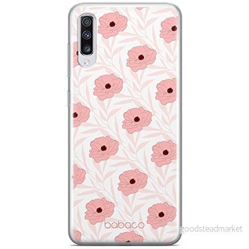 ERT GROUP mobiltelefonfodral för Samsung A70 originalt och officiellt licensierat Babaco mönster Flowers 017 optimalt anpassad till formen på mobiltelefonen, fodral tillverkad av TPU plast 5903932626599