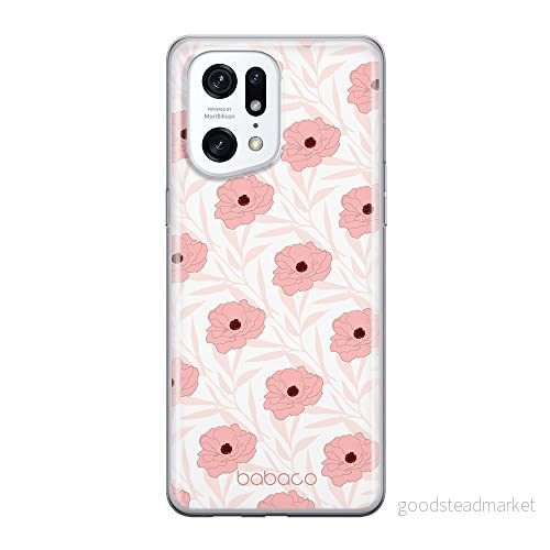 ERT GROUP mobiltelefonfodral för Oppo FIND X5 PRO originalt och officiellt licensierat Babaco mönster Flowers 017 optimalt anpassad till formen på mobiltelefonen, fodral tillverkad av TPU plast 5905511409722
