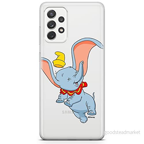 ERT GROUP mobiltelefonfodral för Samsung A53 5G originalt och officiellt licensierat Disney mönster Dumbo 015 optimalt anpassad till formen på mobiltelefonen, gedeeltelijk transparant 5905131184283