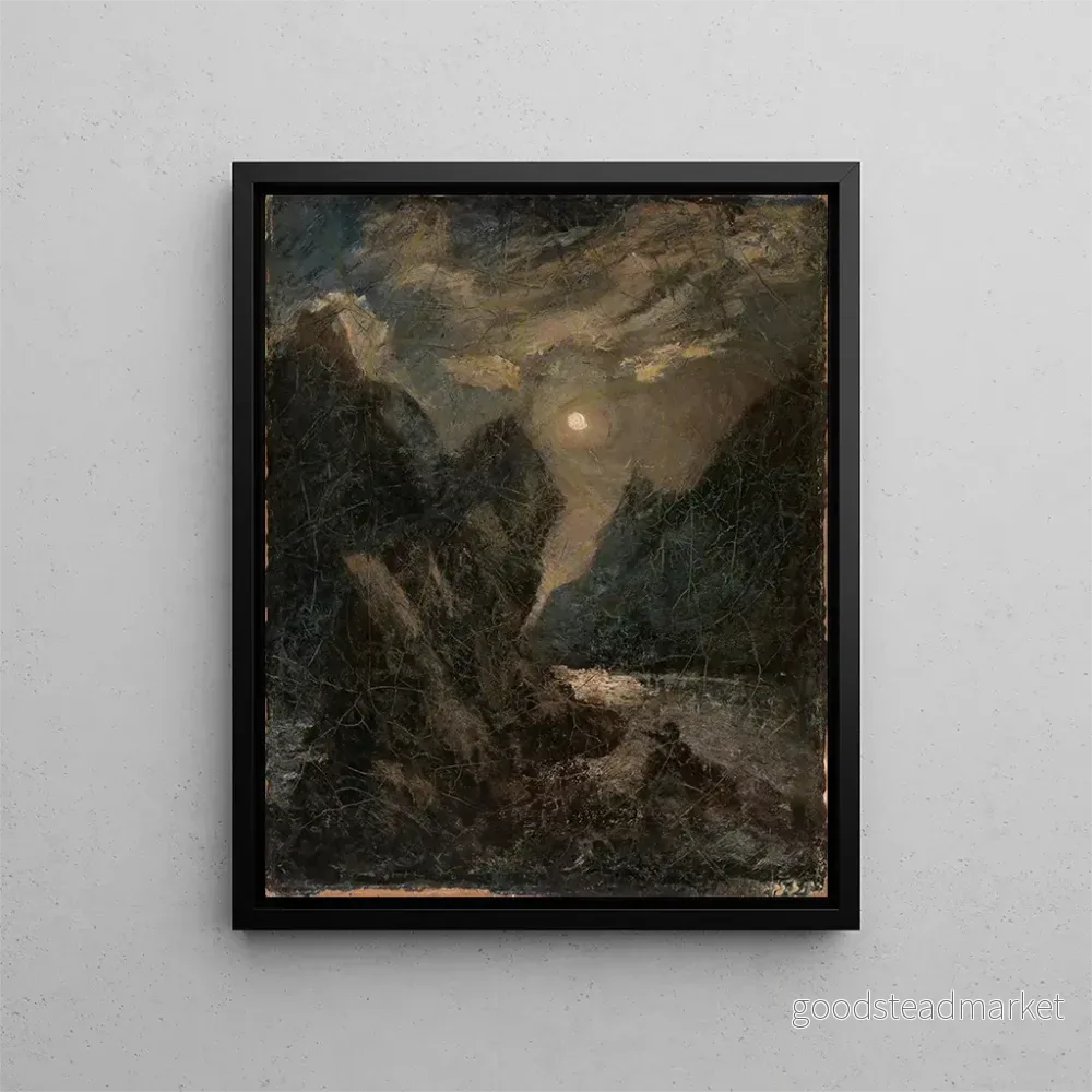 Målning La Lorelei - Albert Pinkham Ryder | Konsttryck
