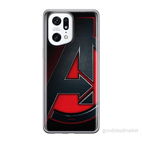 ERT GROUP mobiltelefonfodral för Oppo FIND X5 PRO originalt och officiellt licensierat Marvel mönster Avengers 019 optimalt anpassad till formen på mobiltelefonen, fodral tillverkad av TPU plast 5905511400071