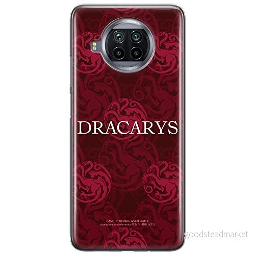 ERT GROUP mobiltelefonfodral för Xiaomi REDMI NOTE 9T originalt och officiellt licensierat Game od Thrones mönster of 021, fodral tillverkad av TPU plast 5904805652615