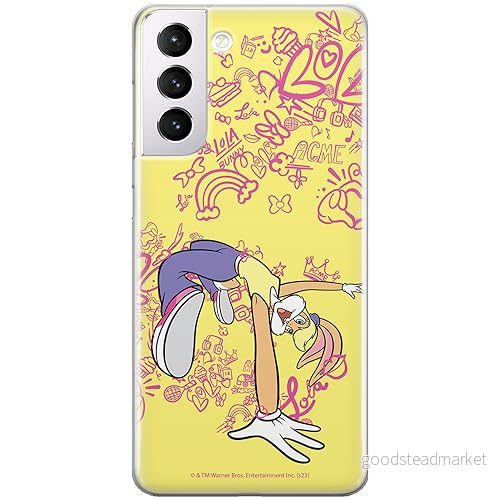 ERT GROUP mobiltelefonfodral för Samsung S21 PLUS originalt och officiellt licensierat Looney Tunes mönster Lola 009 optimalt anpassad till formen på mobiltelefonen, fodral tillverkad av TPU plast 5905795072605