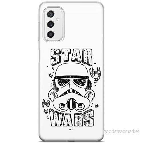 ERT GROUP mobiltelefonfodral för Samsung M52 5G originalt och officiellt licensierat Star Wars mönster Stormtrooper 013 optimalt anpassad till formen på mobiltelefonen, fodral tillverkad av TPU plast 5904805491993