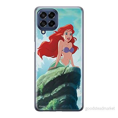 ERT GROUP mobiltelefonfodral för Samsung M33 5G originalt och officiellt licensierat Disney mönster Ariel 001 optimalt anpassad till formen på mobiltelefonen, fodral tillverkad av TPU plast 5905511339883