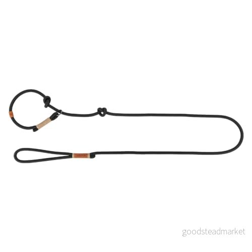 TRIXIE hundkoppel BE NORDIC retriever koppel L XL, 170 cm, oändligt justerbart i svart/sand med dragstopp, perfekt som träningskoppel för stora till mycket hundar 17255 4053032663374