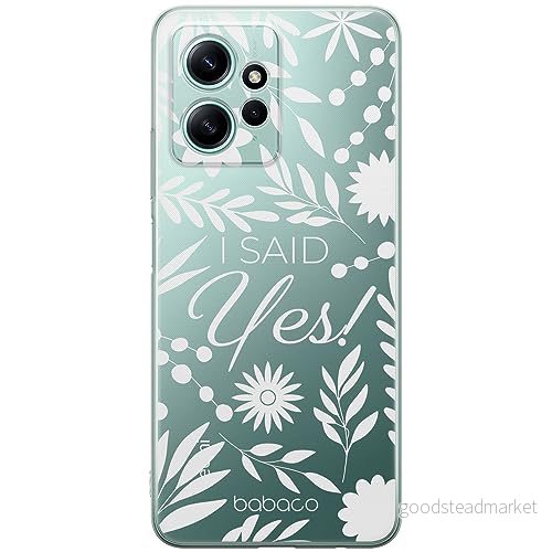 ERT GROUP mobiltelefonfodral för Xiaomi REDMI NOTE 12 4G originalt och officiellt licensierat Babaco mönster I said Yes! 002 optimalt anpassad till formen på mobiltelefonen, gedeeltelijk transparant 5905511945244