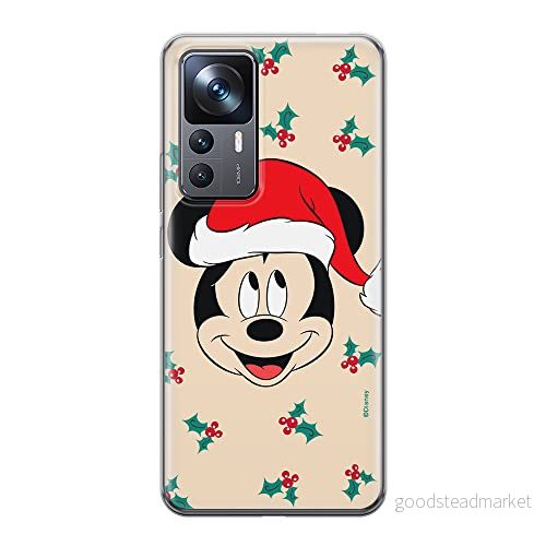 ERT GROUP mobiltelefonfodral för Xiaomi 12T/12T pro/K50 Ultra originalt och officiellt licensierat Disney mönster Mickey 040 anpassad till formen på mobiltelefonen, fodral tillverkad av TPU plast 5905511576516