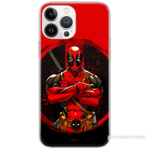 ERT GROUP mobiltelefonfodral för Samsung S9 PLUS originalt och officiellt licensierat Marvel mönster Deadpool 006 Vit optimalt anpassad till formen på mobiltelefonen, fodral tillverkad av TPU plast 5902980868289