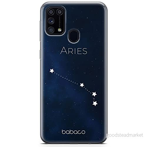ERT GROUP mobiltelefonfodral för Samsung A31 originalt och officiellt licensierat Babaco mönster Zodiac Constellation 001 anpassad till formen på mobiltelefonen, fodral tillverkad av TPU plast 5903932187779